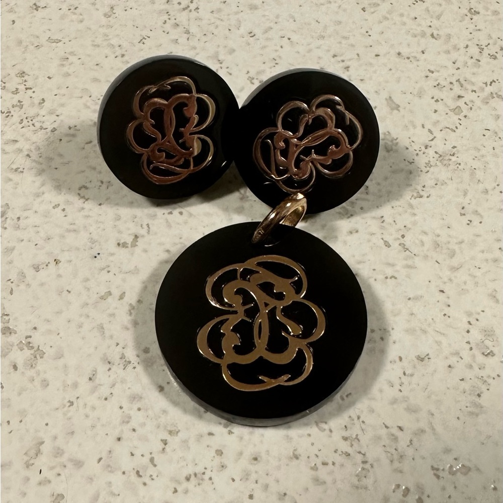 Tous set in ónix and rose gold